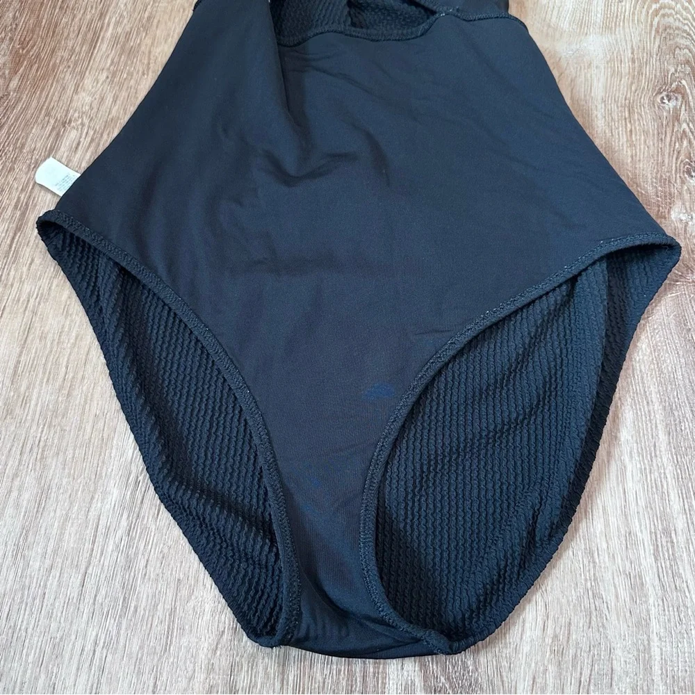 Aerie Crinkle Scoop Full Coverage One Piece Swimsuit